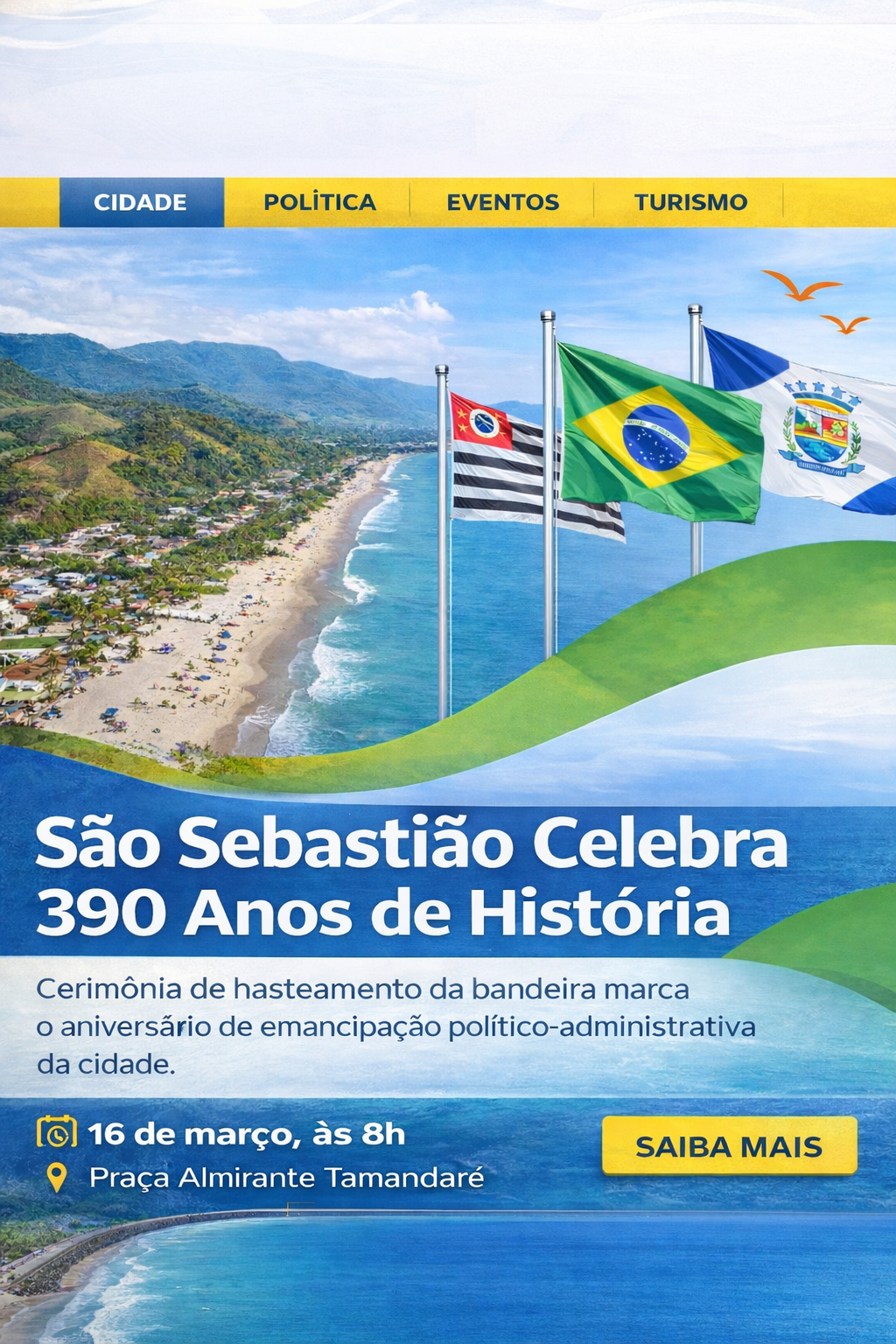 SÃO SEBASTIÃO CELEBRA 390