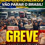 GREVE:CAMINHONEIROS PARAM TUDO