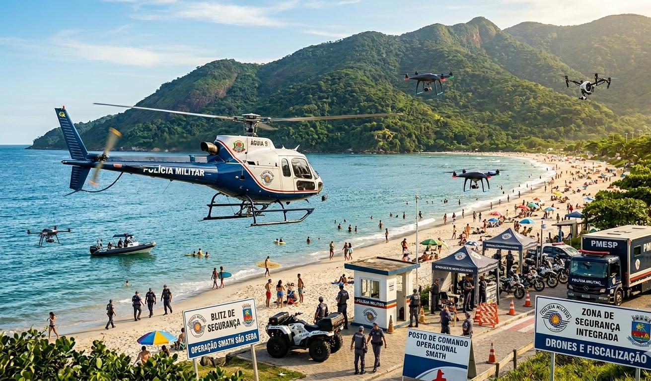 SÃO SEBASTIÃO: OPERAÇÃO VERÃO RESULTADO