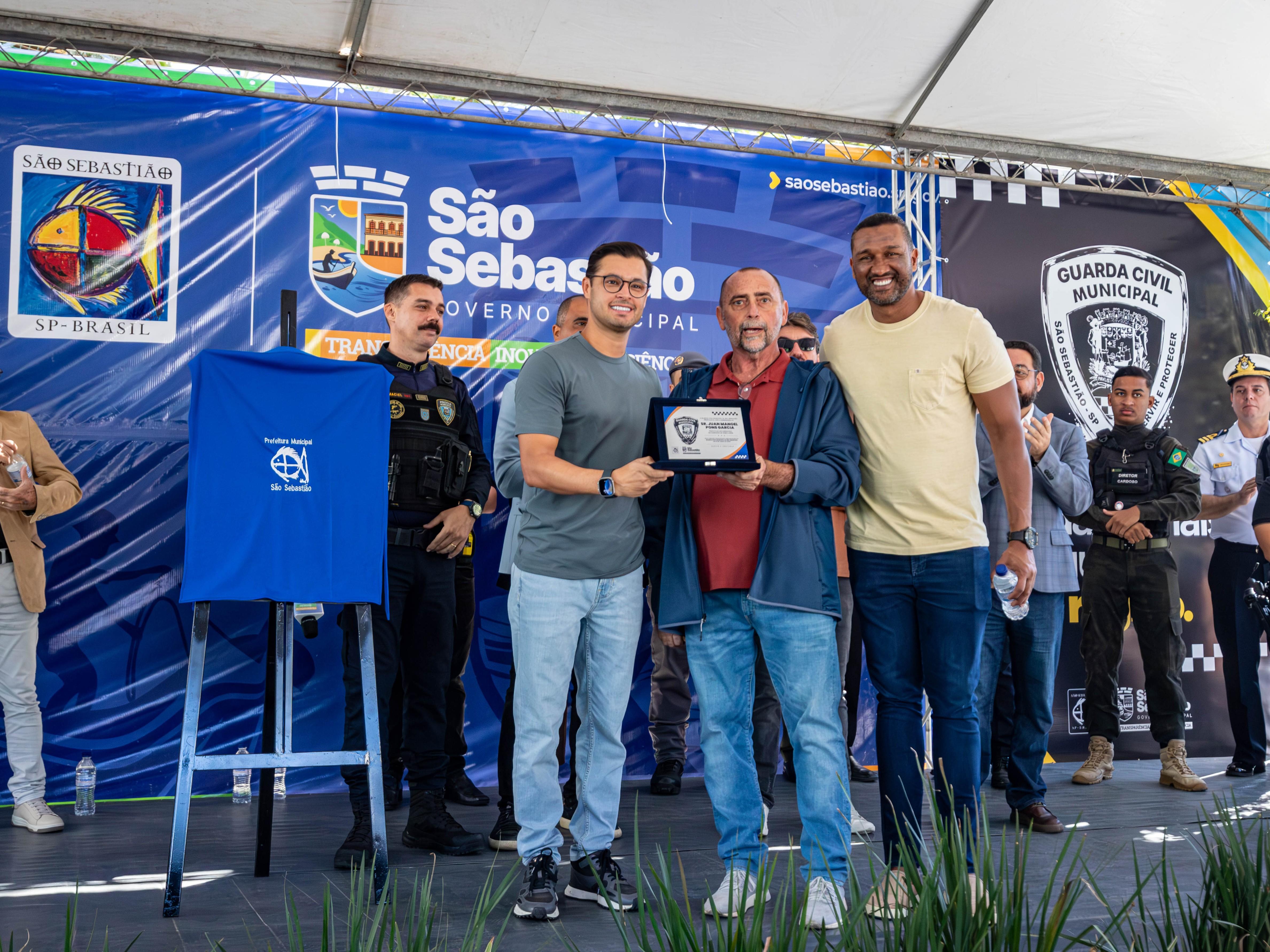 NOVA SEDE DA GCM É ENTREGUE EM SÃO SEBASTIÃO