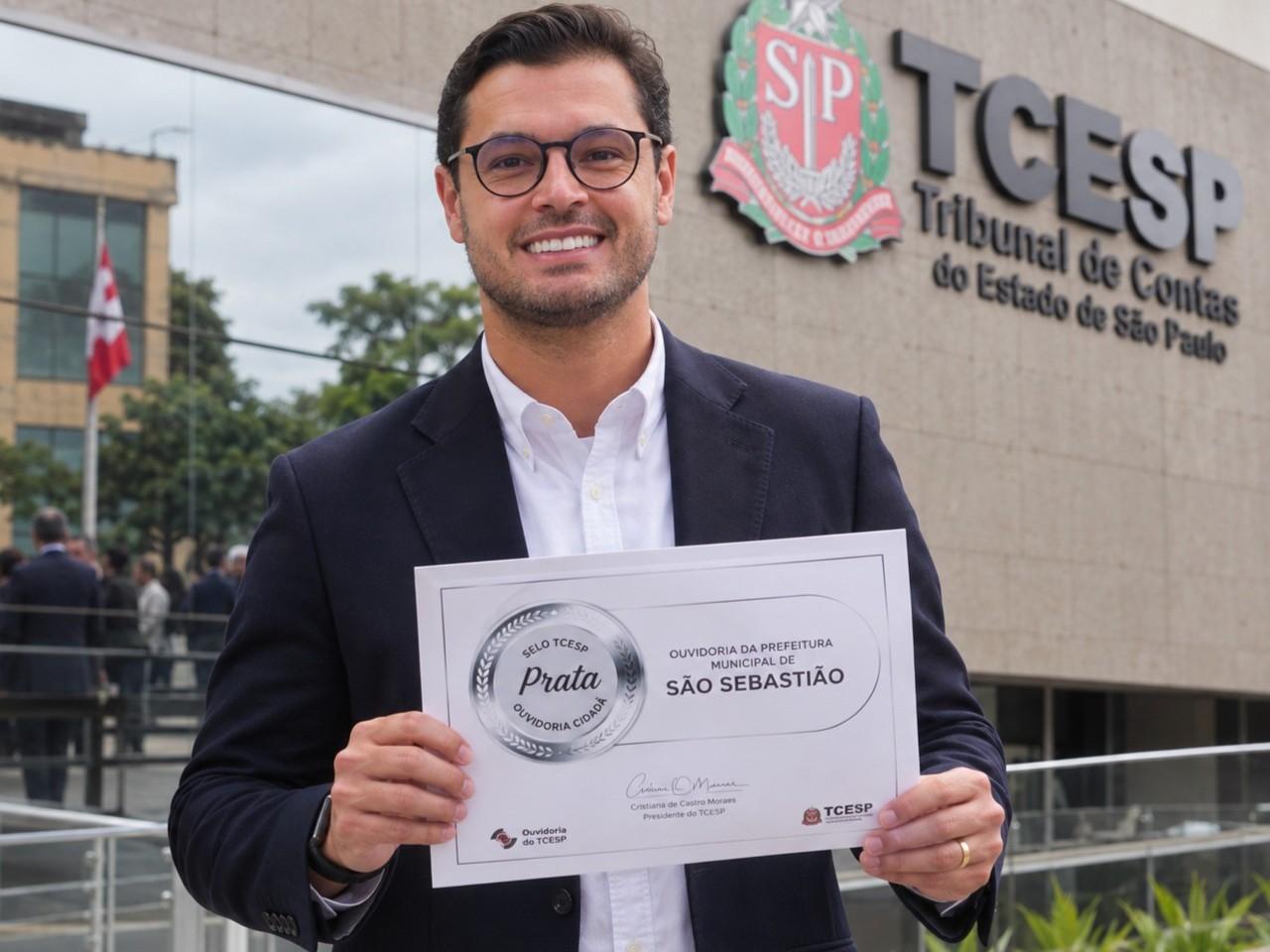 SÃO SEBASTIÃO É DESTAQUE E CONQUISTA SELO PRATA DO TCE-SP