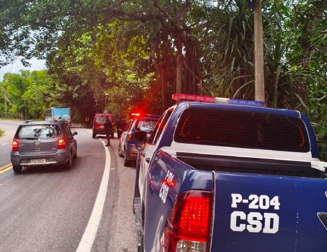 Foragido é Preso na Praia Deserta
