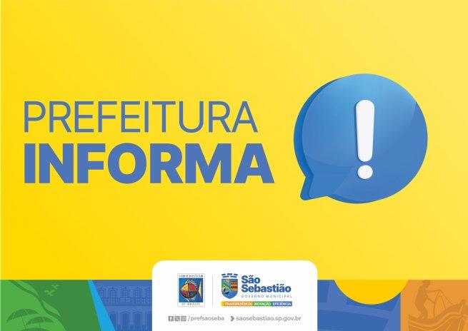 A Prefeitura de São Sebastião lamenta...