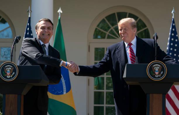 Bolsonaro comemora apoio de Trump em meio a processo no STF