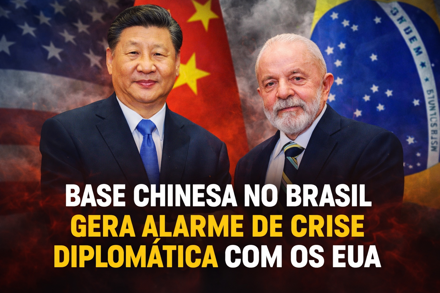 Base chinesa no Brasil levanta alerta geopolítico e tensão diplomática com os EUA