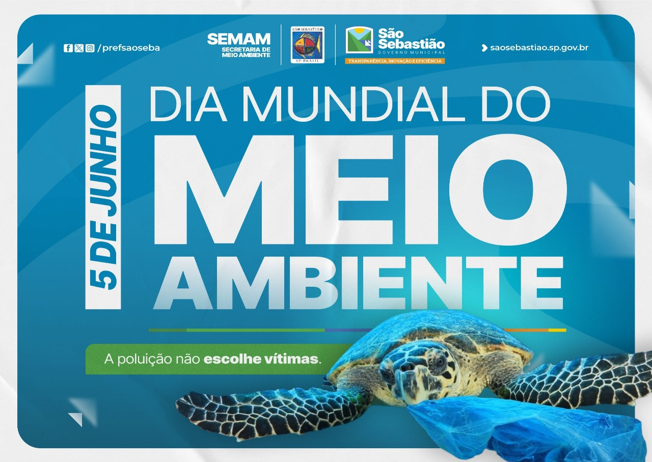 São Sebastião promove Semana Mundial do Meio Ambiente com programação especial