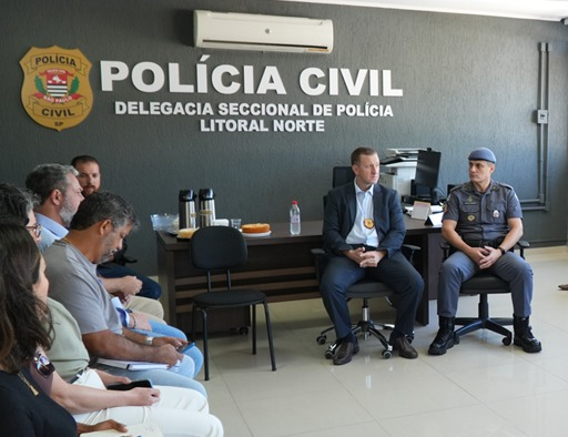 Prefeitura de São Sebastião e forças de segurança...