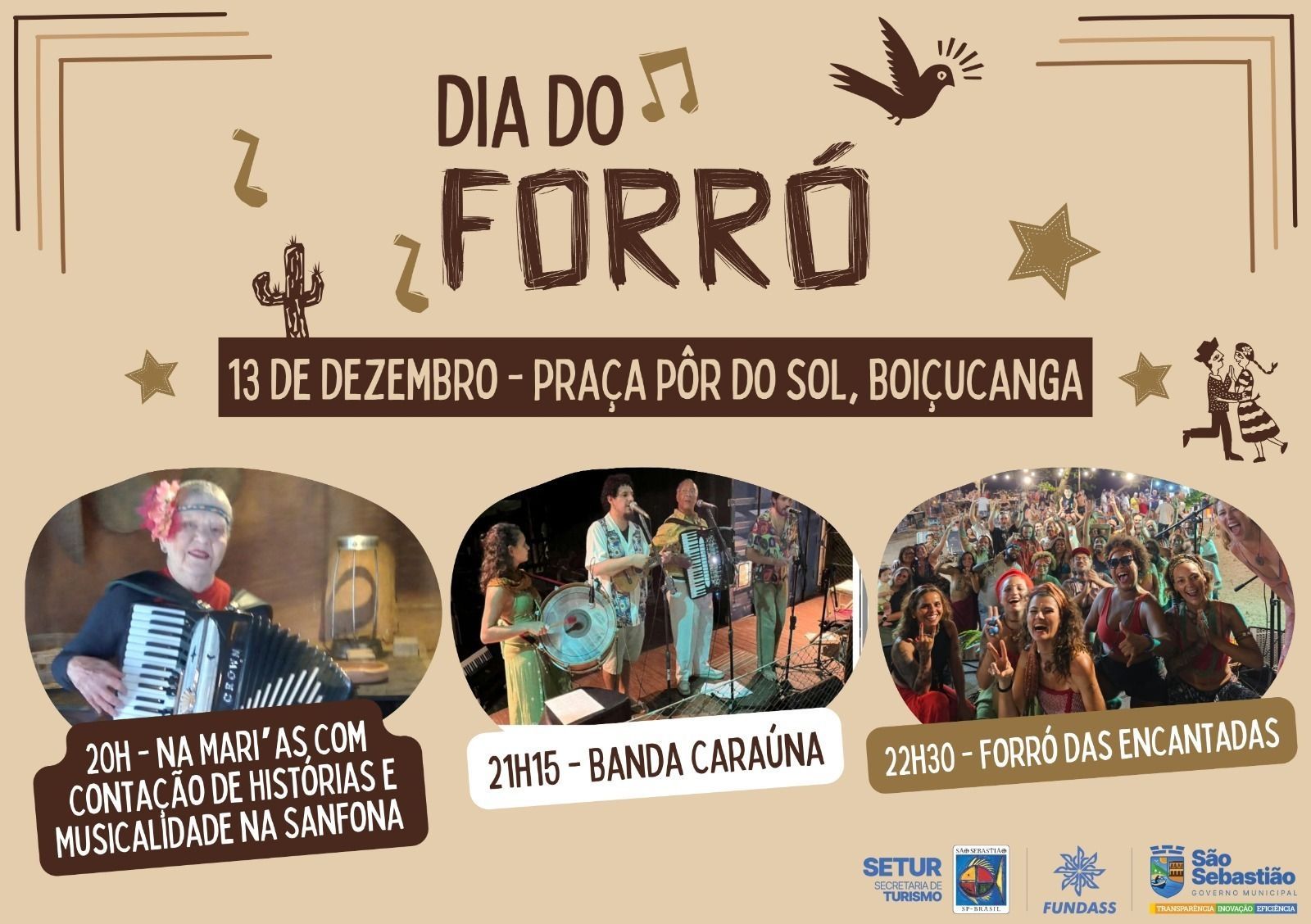 São Sebastião celebra Dia Nacional do Forró...