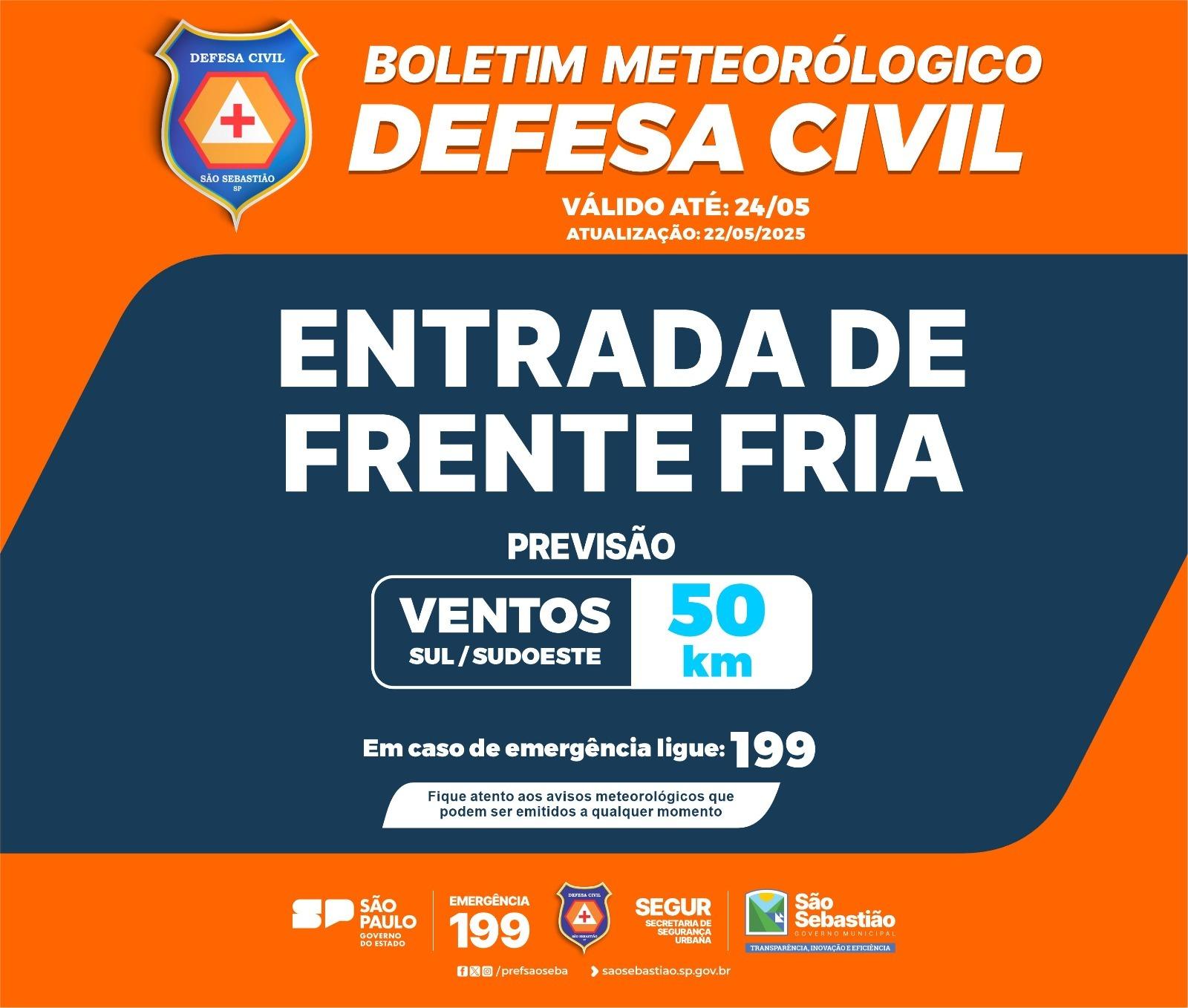 Atualizações da Defesa Civil