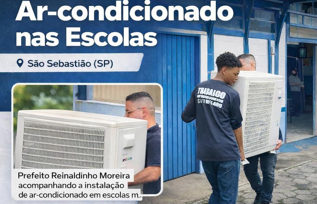 AR-CONDICIONADO NAS ESCOLAS
