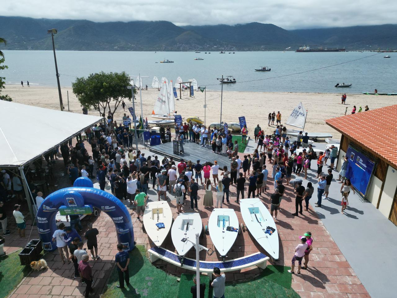 Prefeitura de São Sebastião inaugura nova Escola de Vela...
