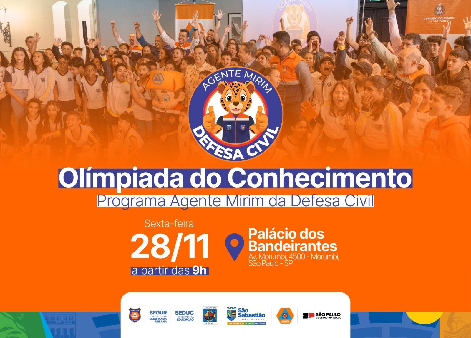 Alunos de São Sebastião participam da Olimpíada...