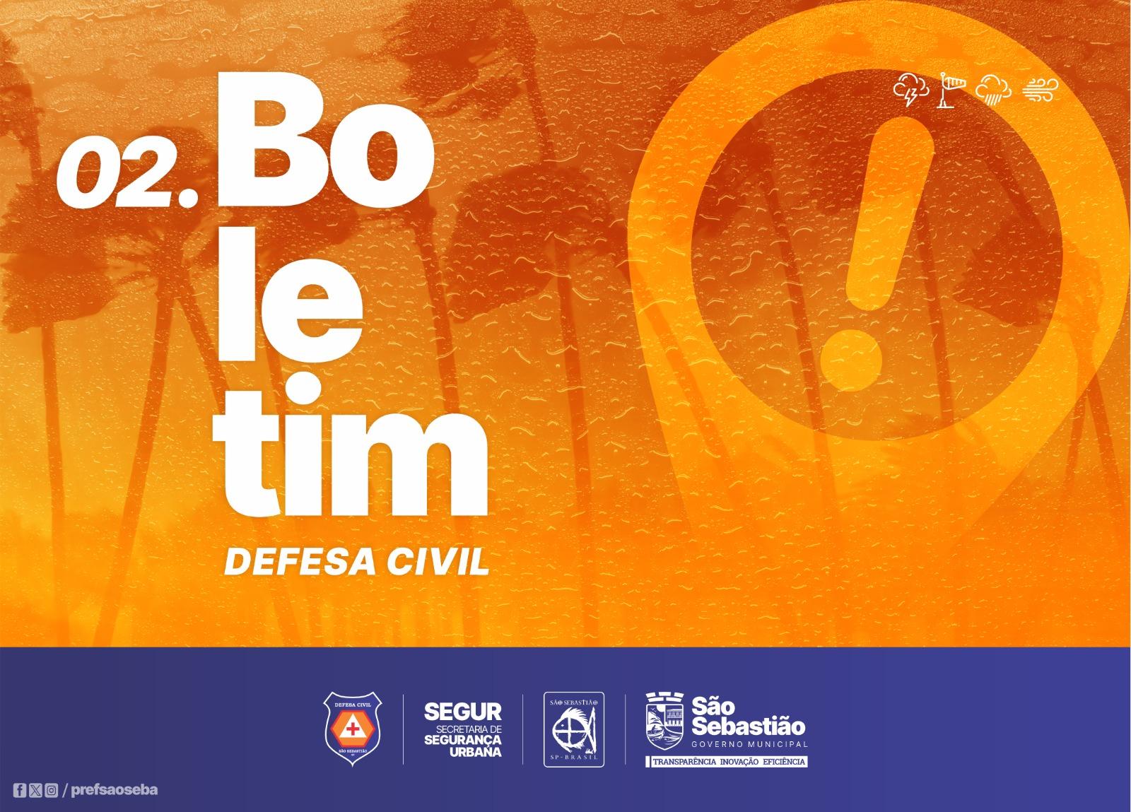 São Sebastião registra mais de 163 mm de chuva