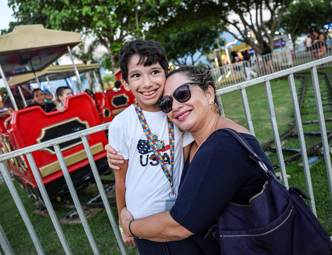 parque de diversões do Verão Show em São Sebastião...
